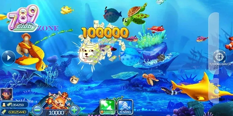 Cách chơi bắn cá 3D cho người mới tại 789club